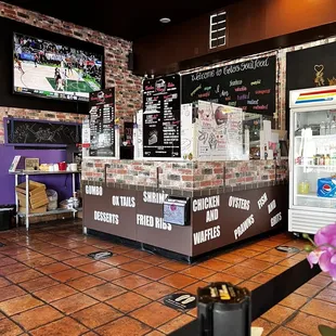 Dine in or take out.