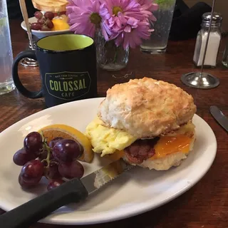 Egg, Cheddar & Bacon
