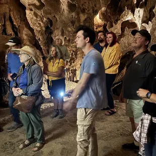 Eric was a fabulous guide for our tour through the cave. Eric also smelled really good!! Would go again if Eric was the tour guide.