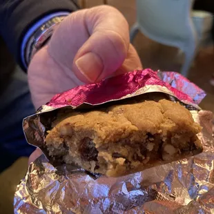 Chocolate Chip Chunk Colossal Size Cookie