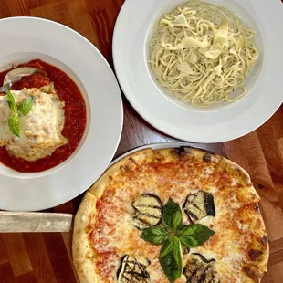 pasta dish, pasta, food