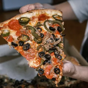 Hot stuff! + sausage and olives