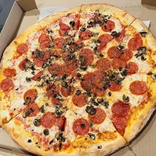 pepperoni and olives