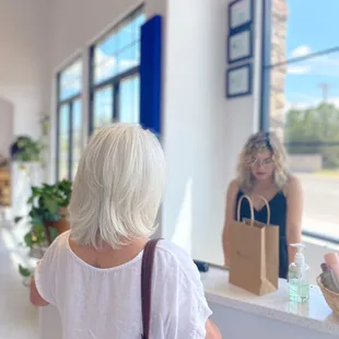 Natural hair still requires good hair care. We can recommend what's best.