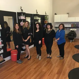 In-house Business Class with KEVIN.MURPHY Brand specialist Julie Waldron. Winter 2017.