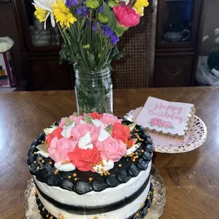 Chocolate birthday cake
