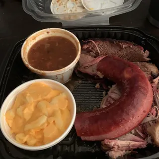 3 Meat Trio Plate Combo