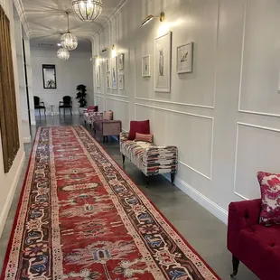 Hallway to parlor