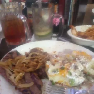 Here with the wife and babies for lunch