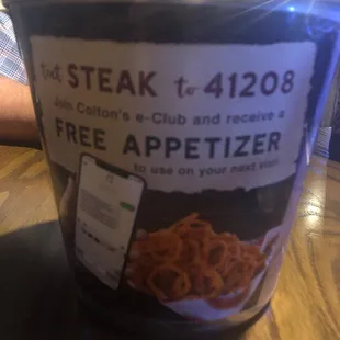 Freebie, but for next visit