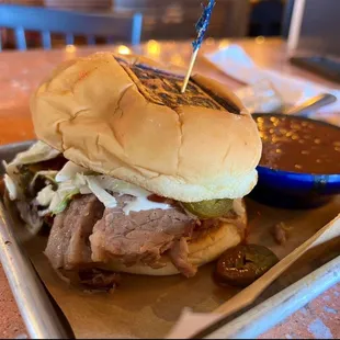 The Burnt End Sandwich