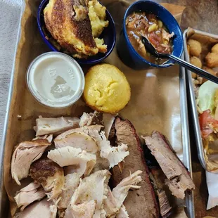 2 meat combo,  yummy!