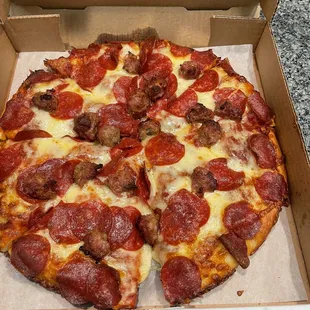 Pepperoni sausage extra cheese