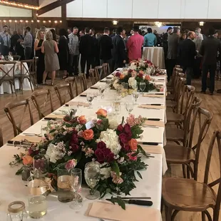 Bridal party King's table!