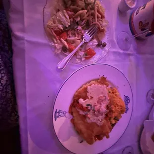 Columbia Columbia's Original"1905" Salad with "Shrimp Al Ajillo"