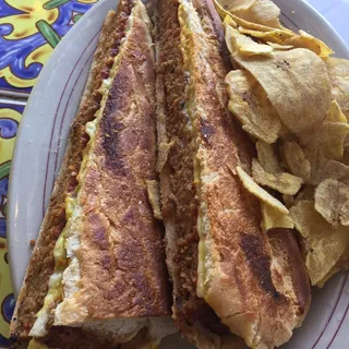 Pressed Meatloaf Sandwich