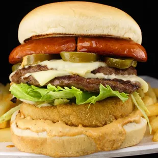 (Atomic) Double Down Cheeseburger