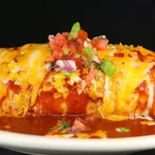 Wet Burrito Plate