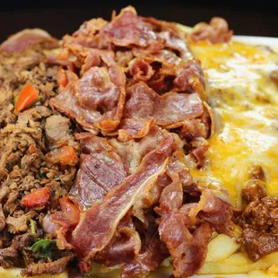 (F.U.I) Pastrami + Asada + Chili Cheese Fries