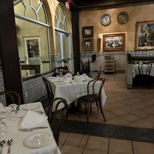Inside dining