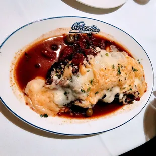 Eggplant Riojana. $22