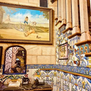 Beautiful details throughout the restaurant