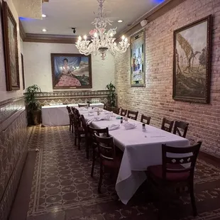 Private dining room