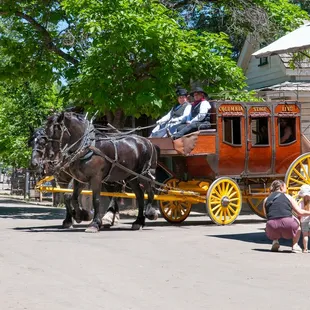 Stagecoach is coming to town in Columbia State Historic Park!