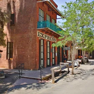 Authentic old gold country town.