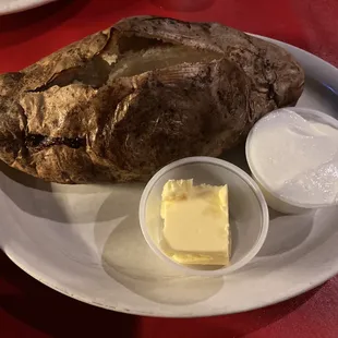 Huge baked potato