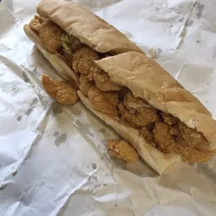Shrimp po boy