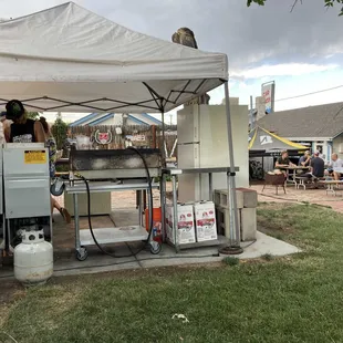 Fish fry is so delicious, nice folks running it too. All cash bar and food though.