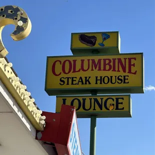 Restaurant sign