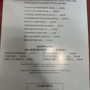 Food Menu