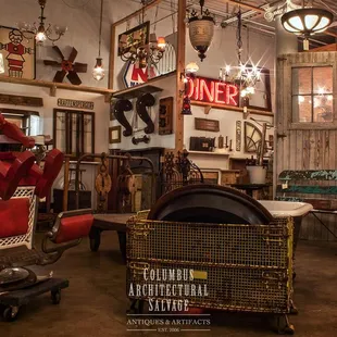 Our ever-changing 10,000 sq. ft. warehouse in Columbus, Ohio!