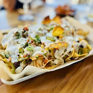 Chicken nachos