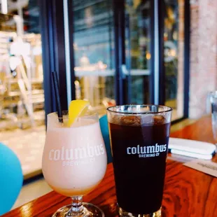 two beverages