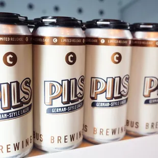 Limited release beers.