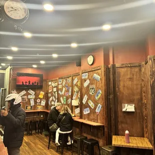 Inside