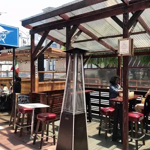 The patio situation
