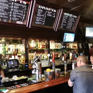 The bar