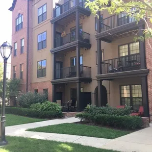 The Baldwin Building at  The Grandview Yard.   1 &amp; 2 bed furnished apts.