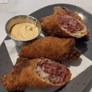 reuben eggrolls