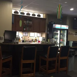 Bar area