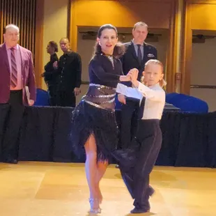 Ballroom dancing for all ages