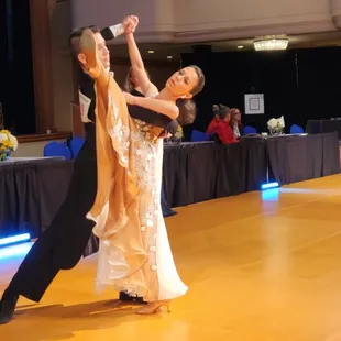 Dancesport class for kids and adults