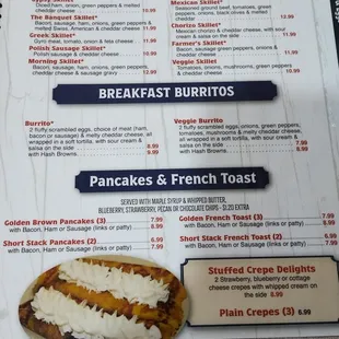 menu, sushi and sashimi