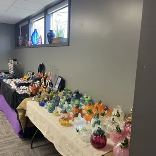 Art maker&apos;s designs for sale throughout the space!  (10/03/2024)