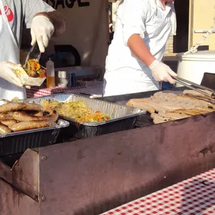 Carfagna&apos;s fixing Italian Sausage sandwiches