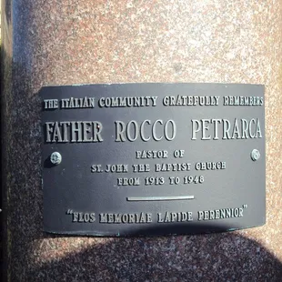 Father Rocco Petrargo